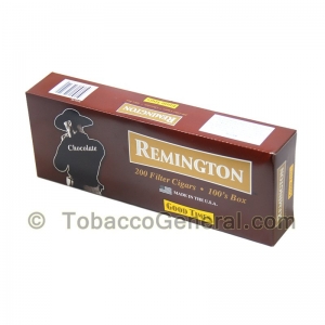 Remington Chocolate Filtered Cigars 10 Packs of 20