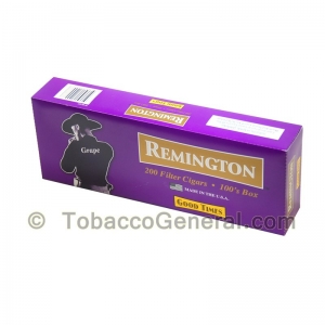 Remington Grape Filtered Cigars 10 Packs of 20