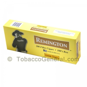 Remington Vanilla Filtered Cigars 10 Packs of 20