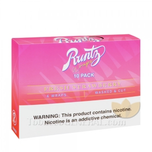 Runtz Fresh Strawbery Wraps 10 Pack of 6