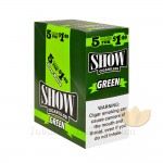 Show Cigarillos Green 1.49 Pre-Priced 15 Packs of 5