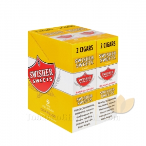 Swisher Sweets Banana Smash Cigarillos 30 Packs of 2