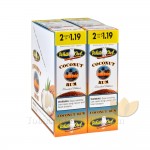 White Owl Coconut Rum Cigarillos 1.19 Pre-Priced 30 Packs of 2