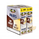 White Owl Pairs Dark Chocolate/White Chocolate Cigarillos 99c Pre Priced 30 Packs of 2
